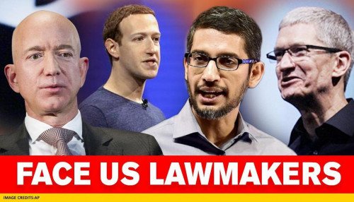 Руководители Google, Apple, Amazon и Facebook выступают перед Конгрессом США по вопросам конкуренции и антимонопольного законодательства