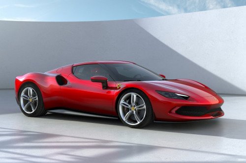 Нет, это не родстер Тесла. Это новый футуристический гибридный гибридный суперкар Ferrari!